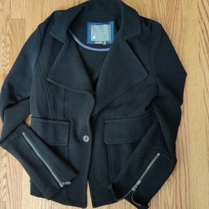 Anthropologie black jacket